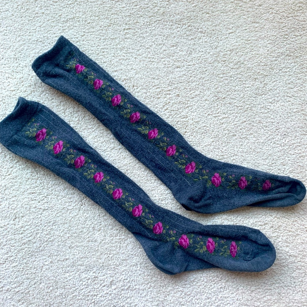 Boot socks, approx shoe size 8, EUC